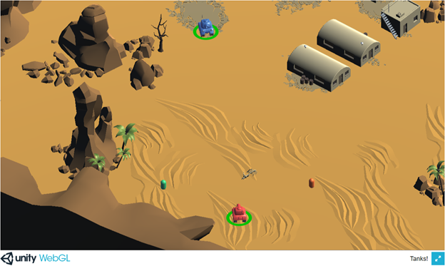 Multiplayer Tank Shooting Game